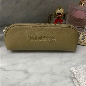 Brand new Lisa Eldridge Olive Green Makeup Bag